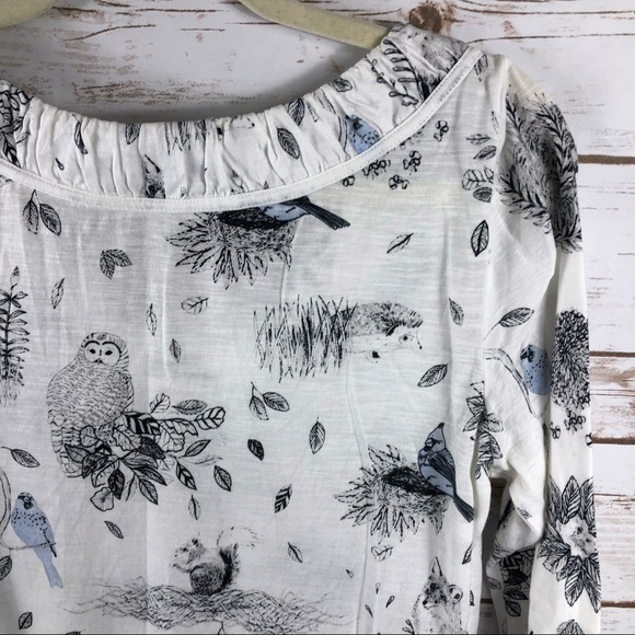 Anthropologie Postmark Creature Comforts top - Picture 8 of 8